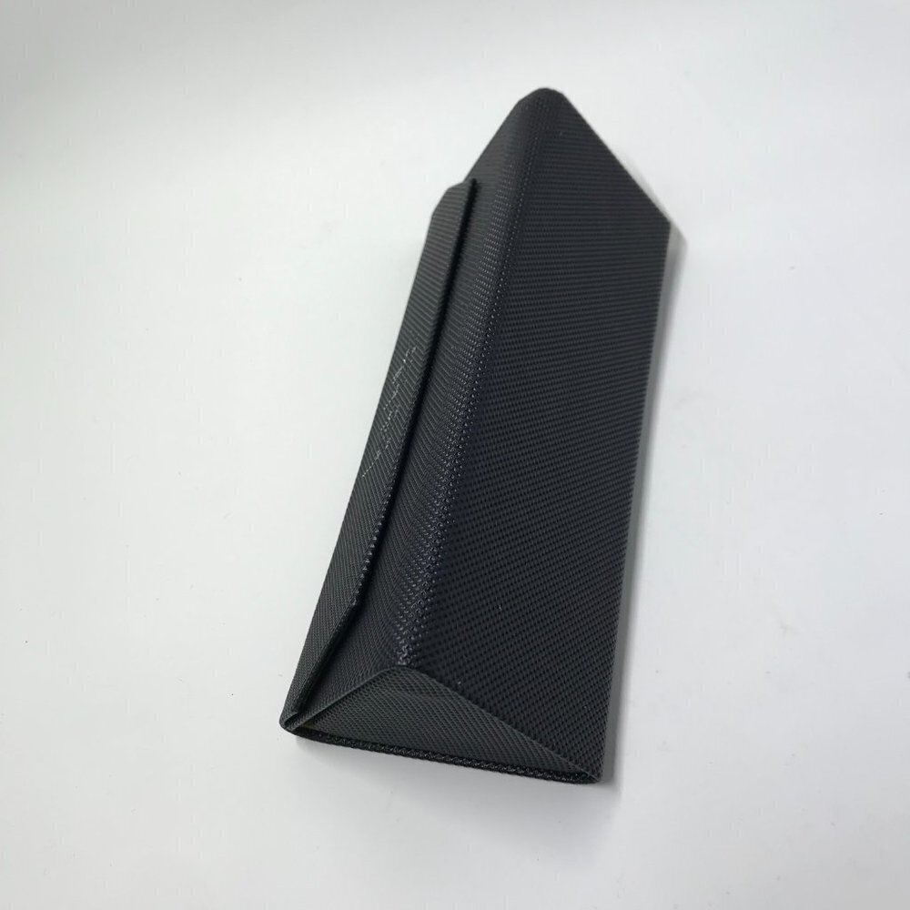 Nicole Miller New York eyeglass case triangle folds flat glass case sunglasses - Picture 11 of 12